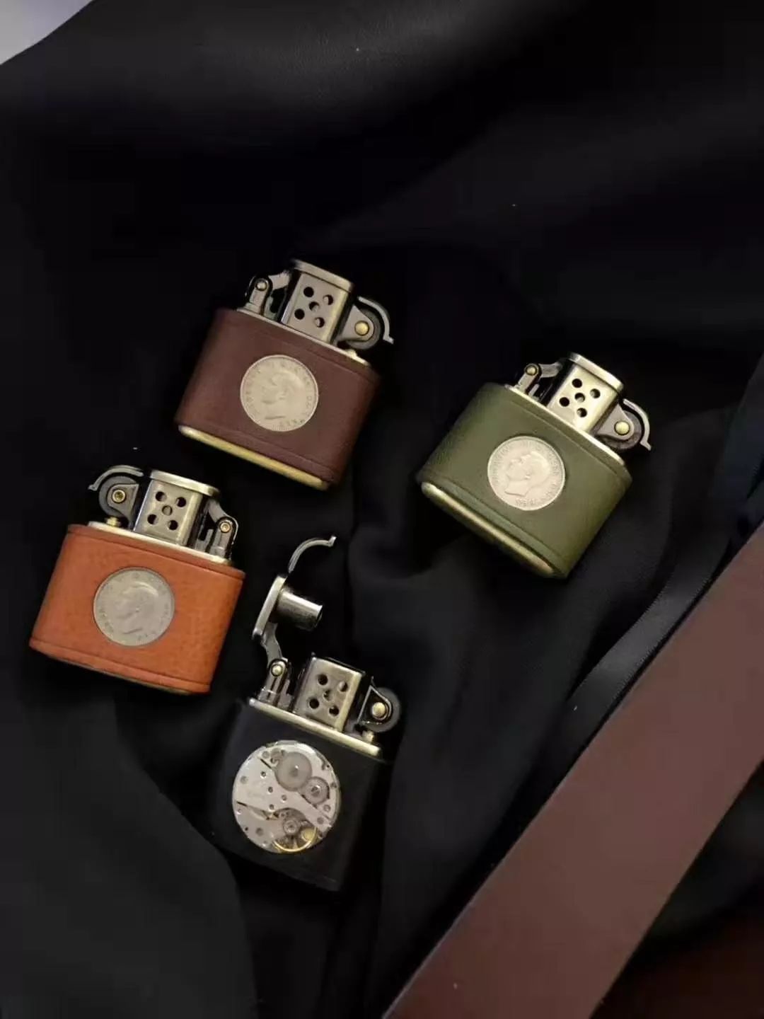 复古怀旧老式煤油打火机,纯铜复古煤油打火机