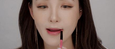 杨颖全唇妆,angelababy唇妆画一半