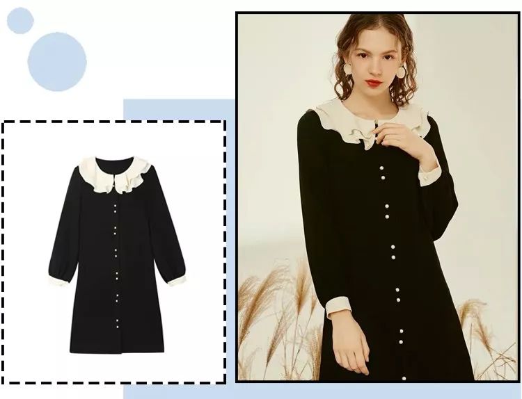 连衣裙女款爆款2022新款正品秋冬,好看秋冬的连衣裙推荐