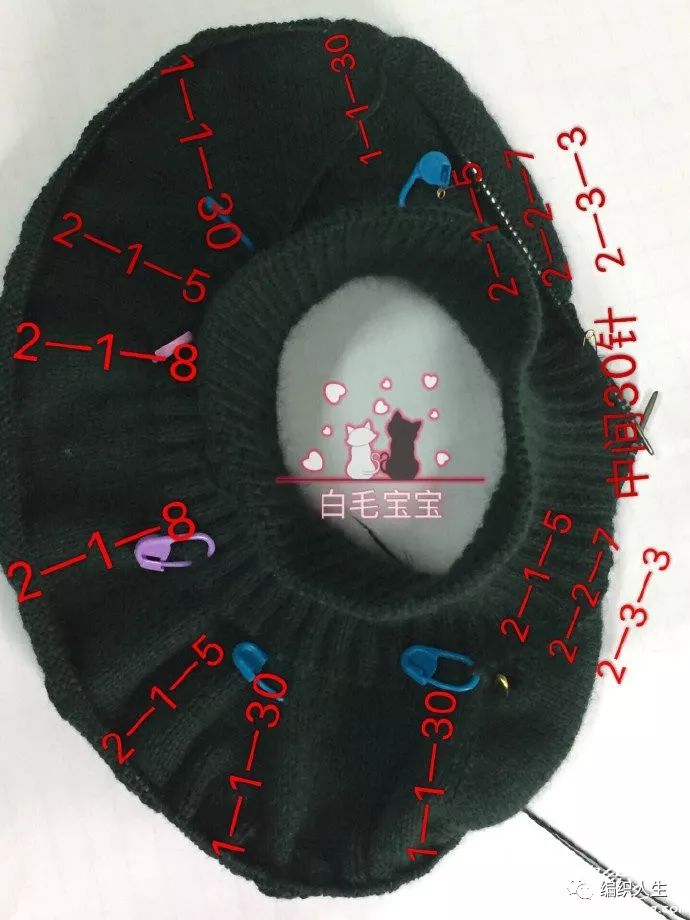 马鞍肩羊绒衫,羊绒线从领口往下织的全部视频