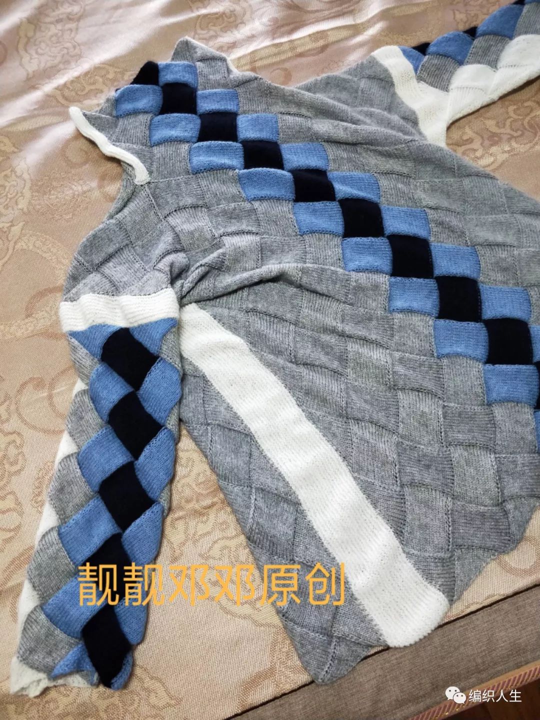 日本白桦正针毛衣编织视频,白桦裙子编织详细教程