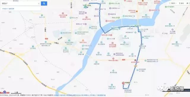 南阳公交4路线路图,南阳公交线路图高清