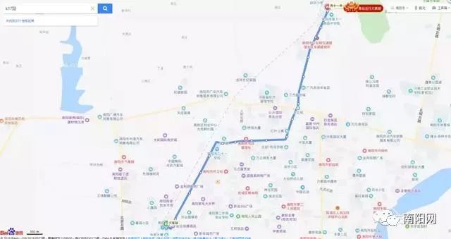 南阳公交4路线路图,南阳公交线路图高清