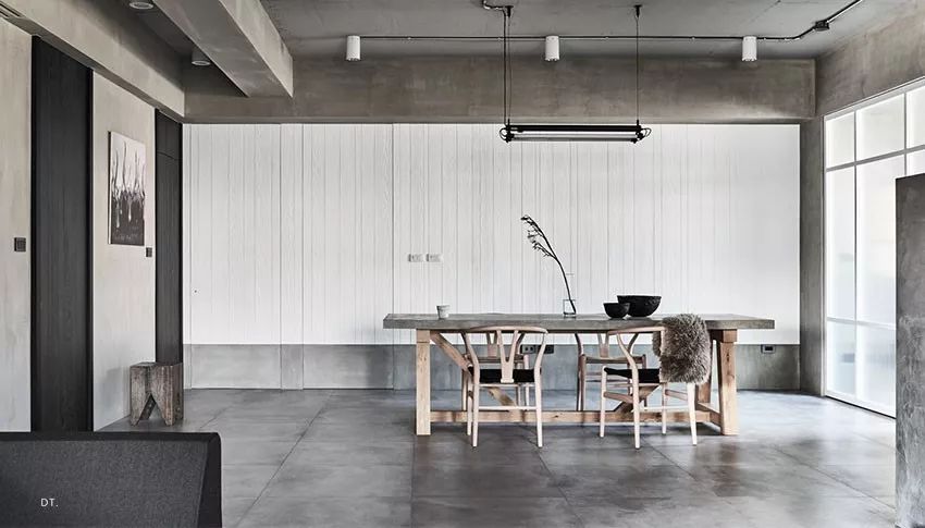 一面水泥墙惊艳了整个院子,水泥墙中式风格