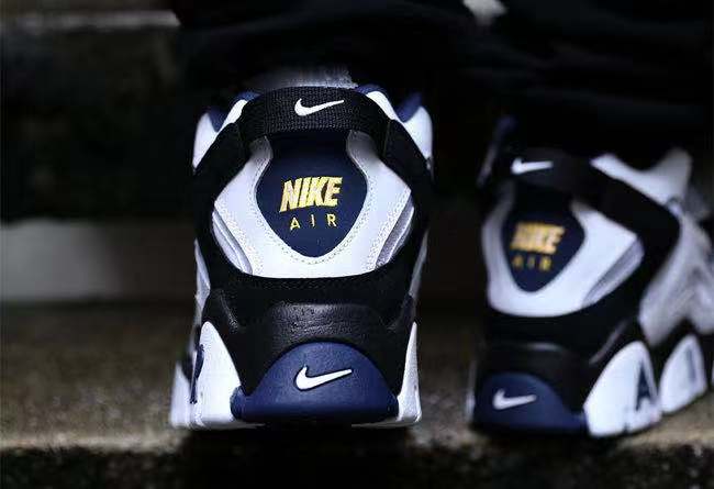 又一全新配色登场！这双复古球鞋AirBarrageMid真的不心动？