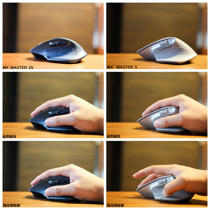 罗技鼠标mxmaster3,罗技mxmaster3和anywhere3