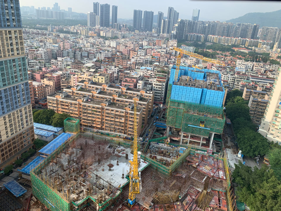 白石洲现在的情景,最后的白石洲