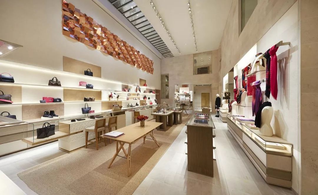 lv奢侈品店设计,lv伦敦旗舰店设计