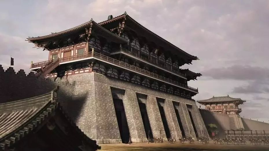 大明宫内有哪些景观,大明宫视觉图