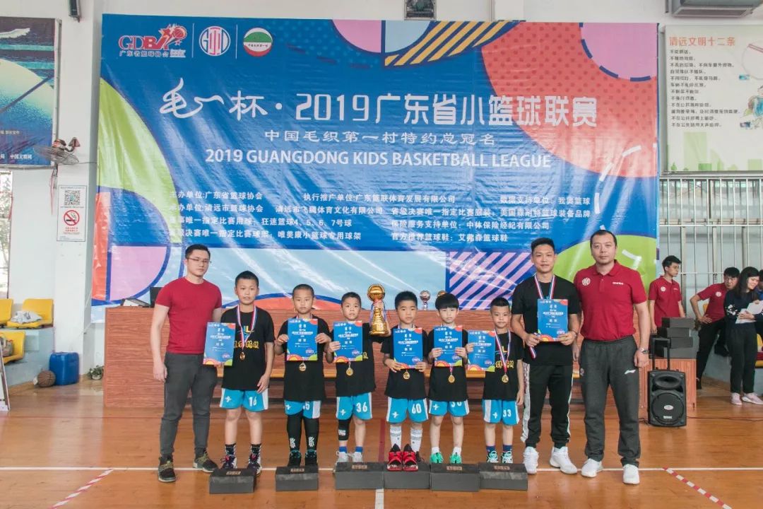 后生可畏篮球嘉年华赛事,2020年广东省小篮球联赛u8组