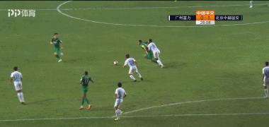 2019中超比赛北京国安3-2广州富力,张玉宁梅开二度国安3-0深圳