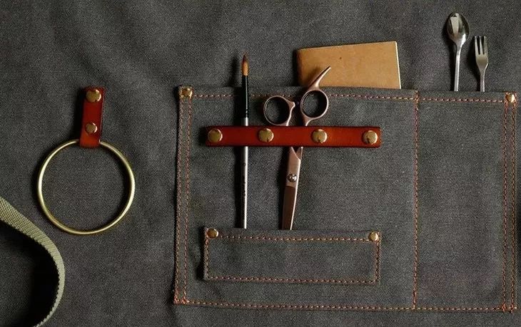 系围裙的男人最性感！美式重磅复古风，做家务也要帅