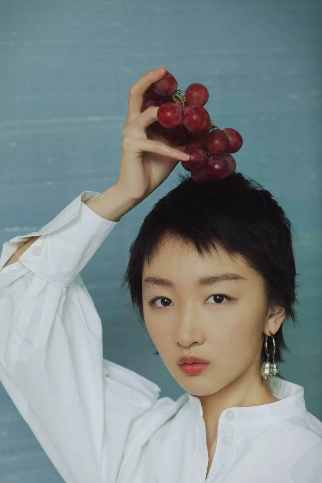 周冬雨觉得自己好看吗,周冬雨说她自己高级脸视频