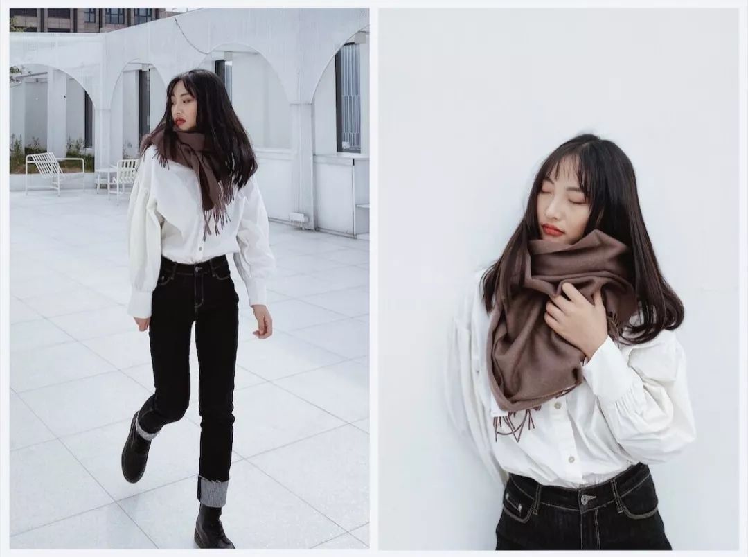 冬日保暖穿搭神器,提升穿搭氛围感的秋冬围巾推荐