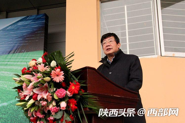 绿茵场上追逐足球梦陕西“希望杯”青少年校园足球锦标赛开赛