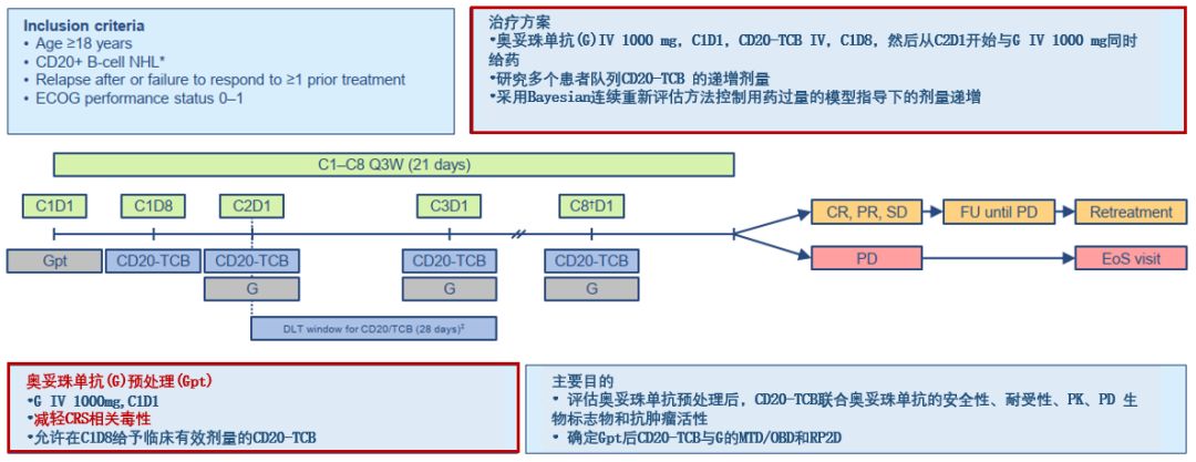 2019ASH前沿进展|双特异性抗体CD20-TCB在复发/难治性NHL领域崭露头角