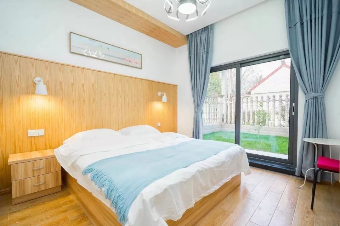 上海市崇明南来北往精品民宿,崇明恬园居民宿和风小木屋团购