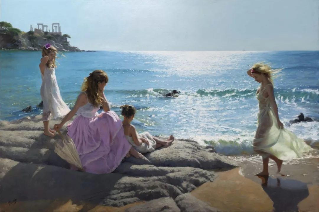 西班牙两位绘画大师笔下的曼妙形体，美的远远超乎你的想象