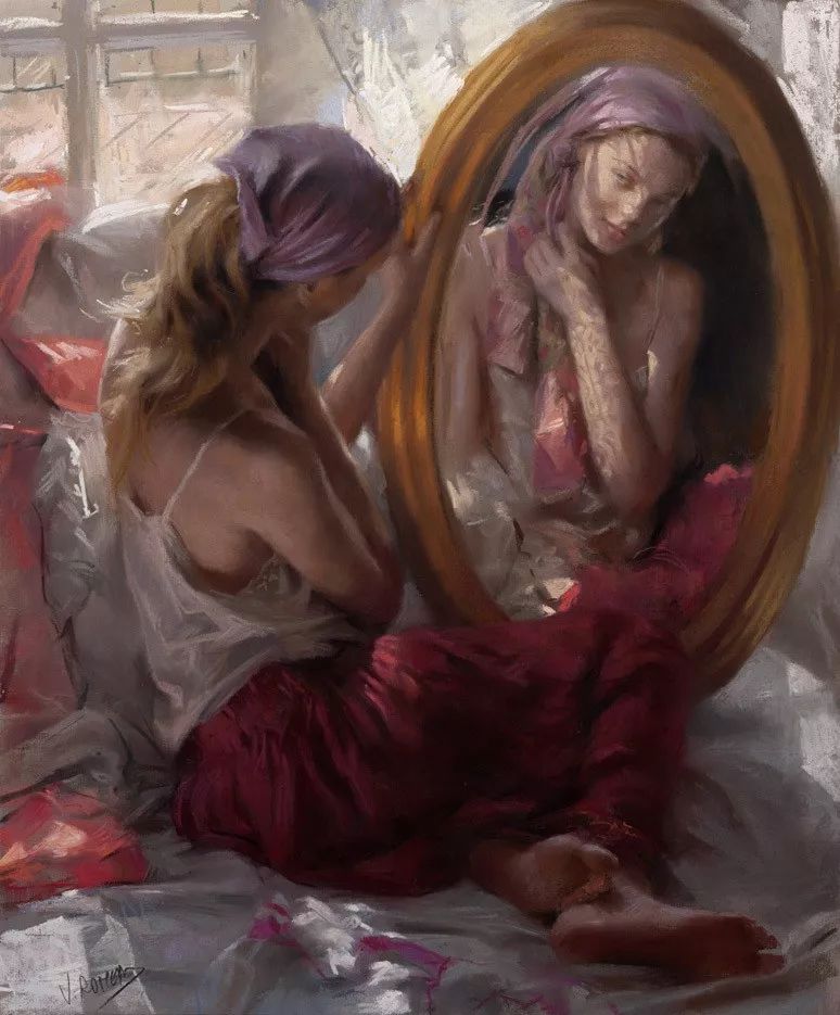 西班牙两位绘画大师笔下的曼妙形体，美的远远超乎你的想象