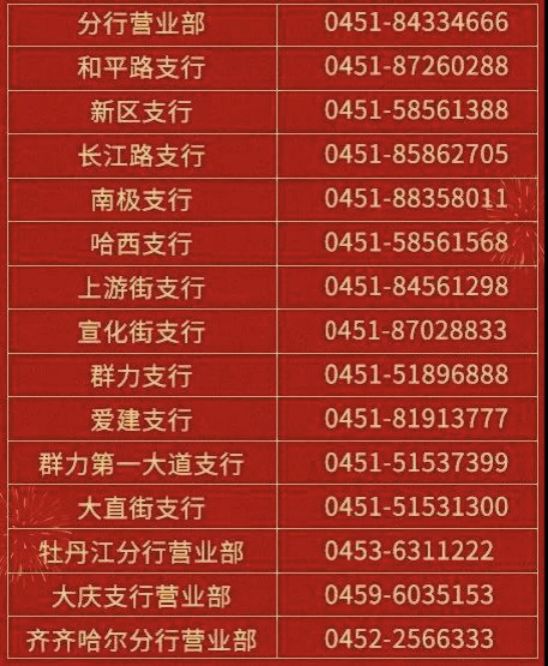 哈齐哈牡等省内多趟旅客列车停运丨哈市银行网点营业时间变化