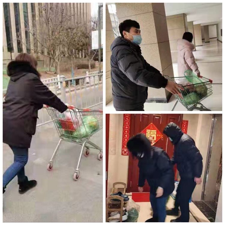 你在家安心隔离我负责代购上门！济南市历下区龙洞街道志愿服务暖人心