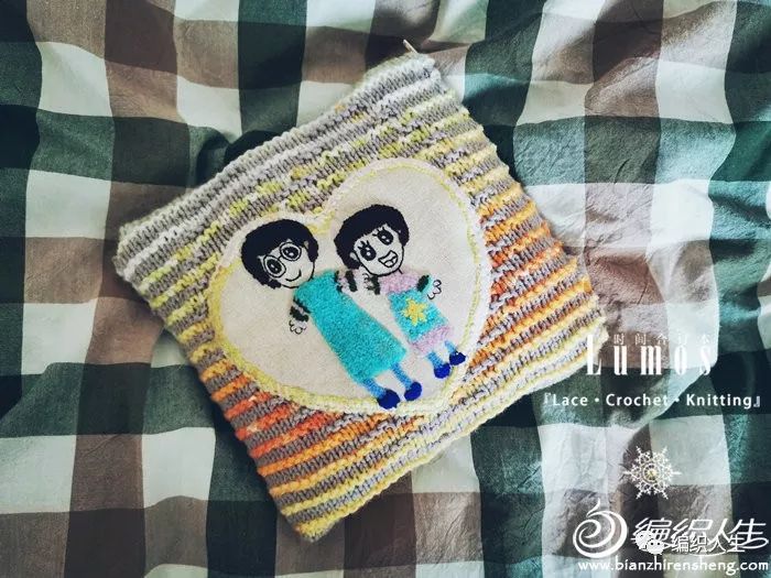 环形针毛衣收纳包怎么做,棒针环形针收纳包制作