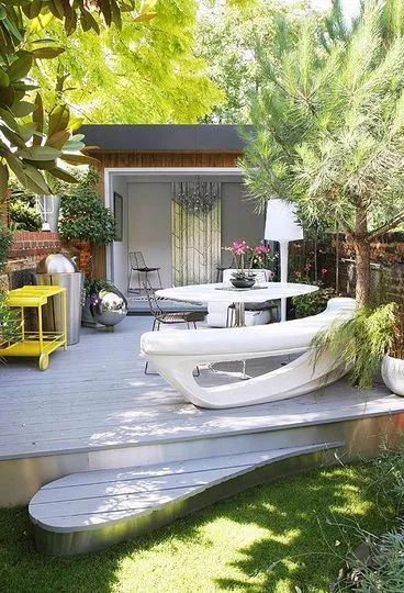 流线型设计的美感,流线景观造型