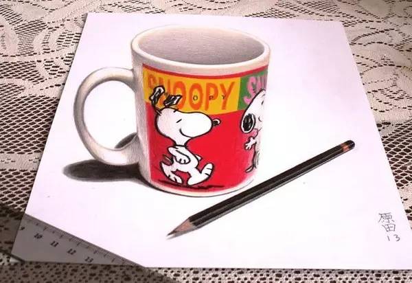 黑暗3d绘画作品,不敢相信眼睛的3d画