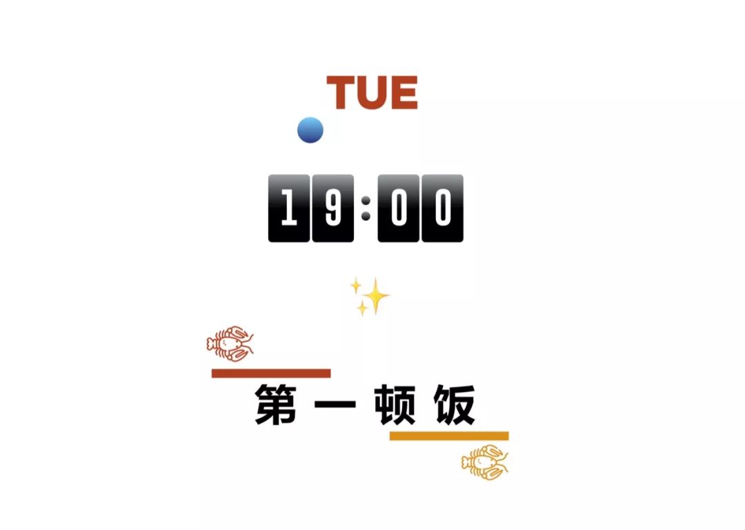 《中产出差微醺流程图》