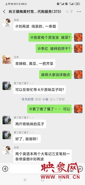 信阳平桥区肖王镇：隔离不隔情“红色代办”暖人心