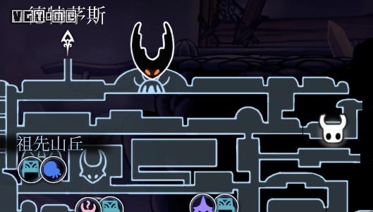 空洞骑士首次怎么去遗忘十字路,空洞骑士遗忘十字路猪头