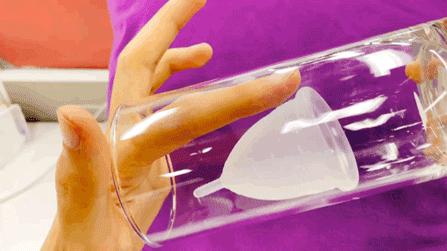 比棉条还好用的姨妈神器:如何把一个杯子放进身体?