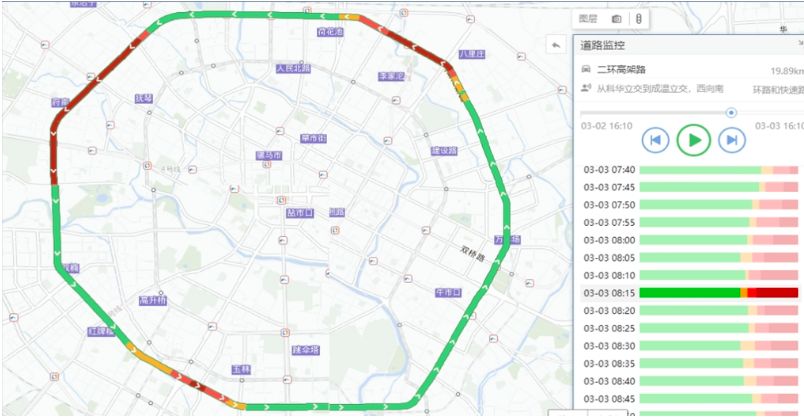 交警部门公布假期易拥堵路段,成都最拥堵路段