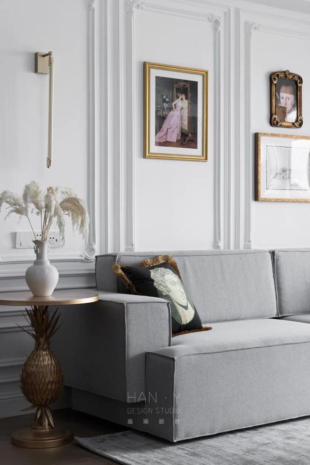 120平中古法式浪漫优雅三室,162平中式轻奢风格