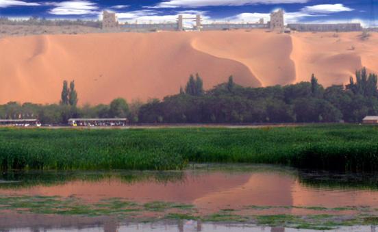 沙坡头骑骆驼游记,宁夏沙坡头旅游攻略