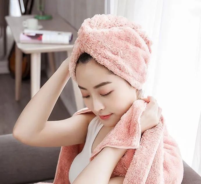 懒人必备|日本纳米级干发帽，玻尿酸加持，让头发柔顺如丝无静电