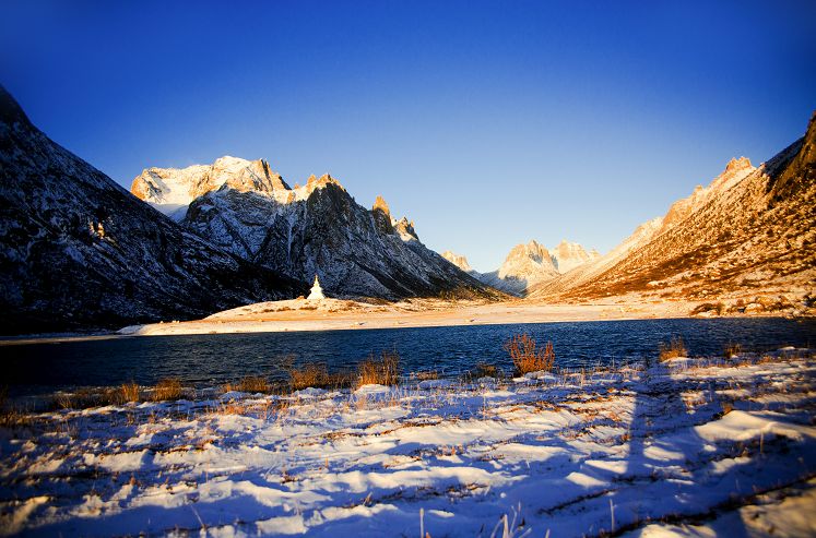 航拍阿坝农村视频,阿坝风景全景视频