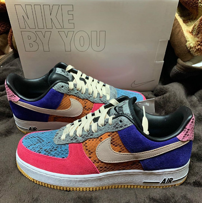 现在还能买！会员限定蛇纹DiorxAirForce1定制太帅了