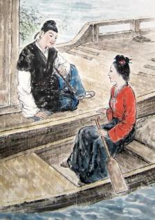 诗词中成语青梅竹马创作背景,成语青梅竹马出自什么