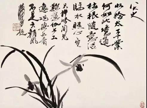 中国十大名家画兰,四大名家画兰花图片