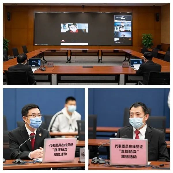 “云视察+云座谈”!9名代表委员与4800名网友在线见证重庆法院这场直播拍卖