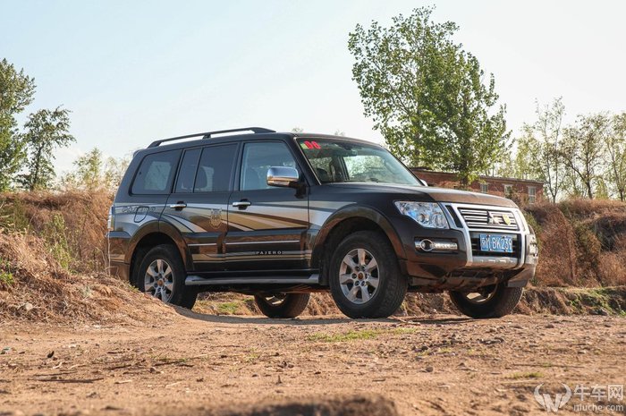 三菱帕杰罗进口第五代试驾,三菱帕杰罗极限测试