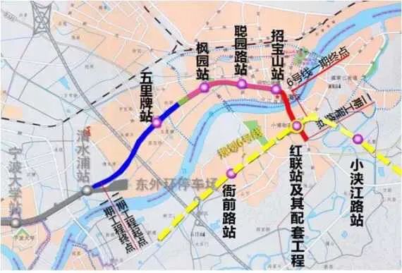 宁波地铁规划第三轮增补,2023到2028地铁规划宁波