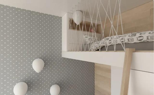 儿童房子装修配龙骨床,装修儿童房床选多大