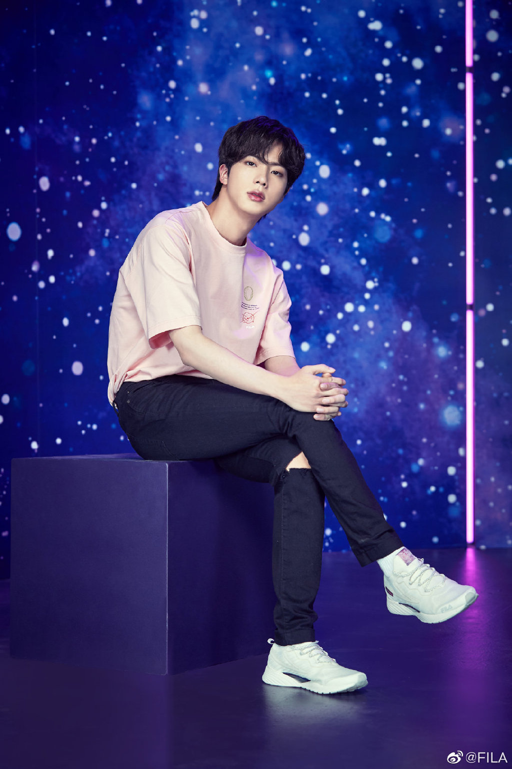 fila代言人防弹,防弹少年团最新宣传海报