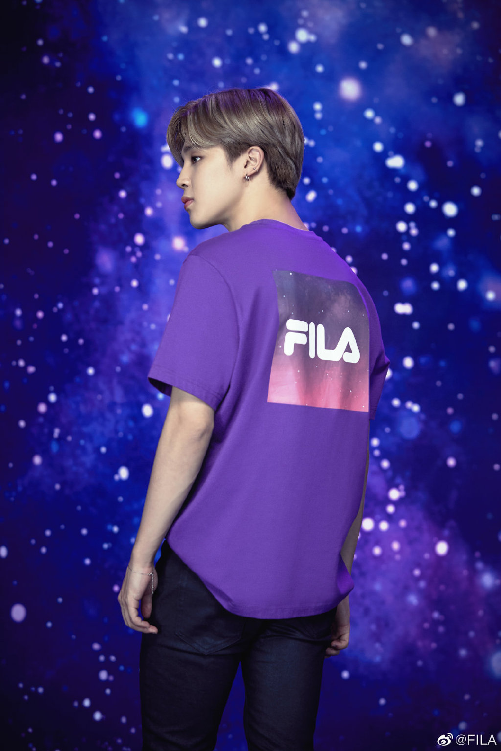 fila代言人防弹,防弹少年团最新宣传海报