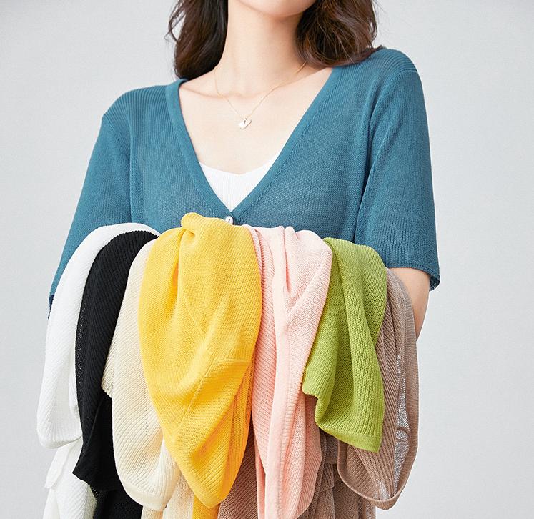 超仙防晒衫长款度假,慵懒风微透防晒衫