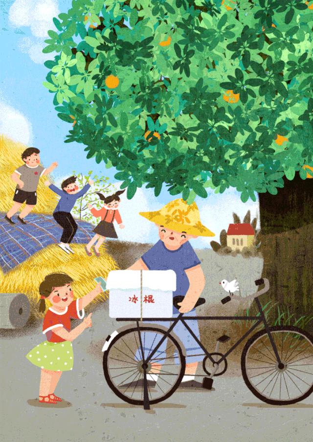 夜话丨儿时的暑假，满满的幸福