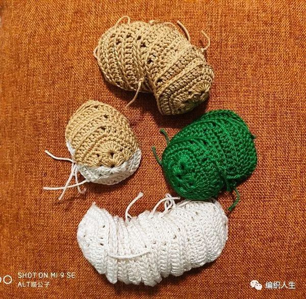田园兔子玩偶钩织图解,钩织盆栽花朵玩偶教程大全
