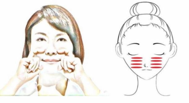 脸部怎样按摩去皱纹法令纹,淡化皱纹脸部按摩手法教程
